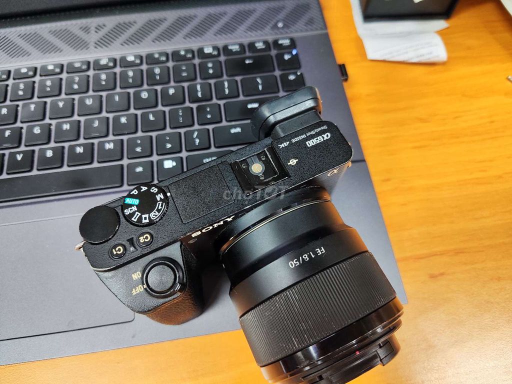 Combo Sony A6500 len 50f1.8FE