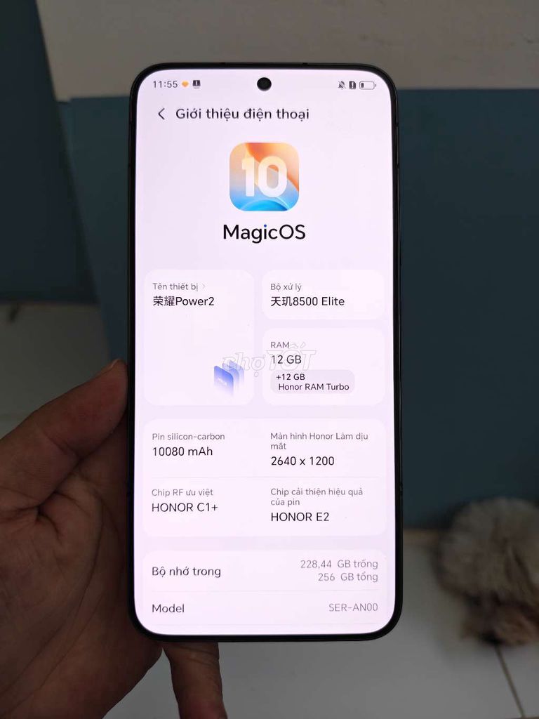Honor Power 2 12/256GB Pin 100 Fullbox. Mua bán Điện thoại tại Quận Gò Vấp Tp Hồ Chí Minh được đăng bởi Tuyết hình 1