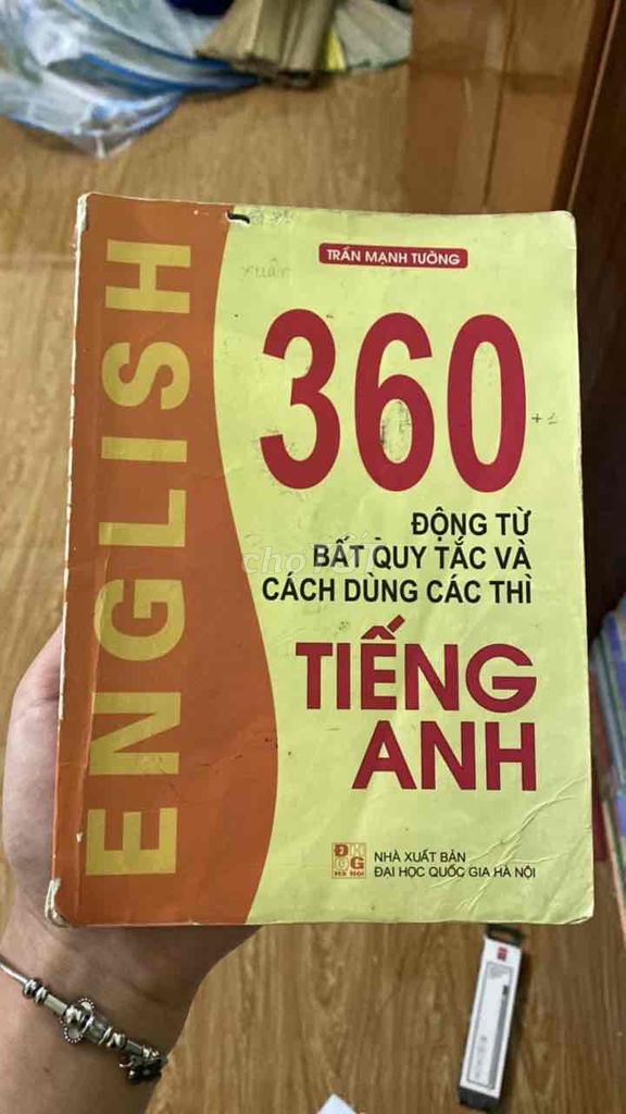 Sách học tiếng Anh 360 Động Từ Bất Quy Tắc. Mua bán Sách tại Huyện Yên Phong Bắc Ninh được đăng bởi Nguyễn Thị Thanh Xuân hình 1