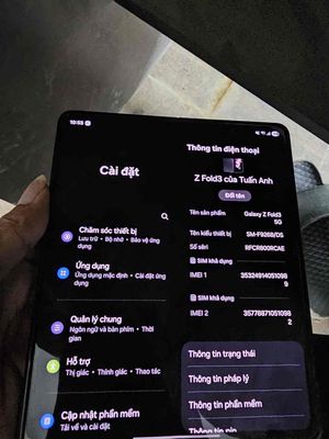 Samsung Galaxy Z Fold3 5G 256GB Đen