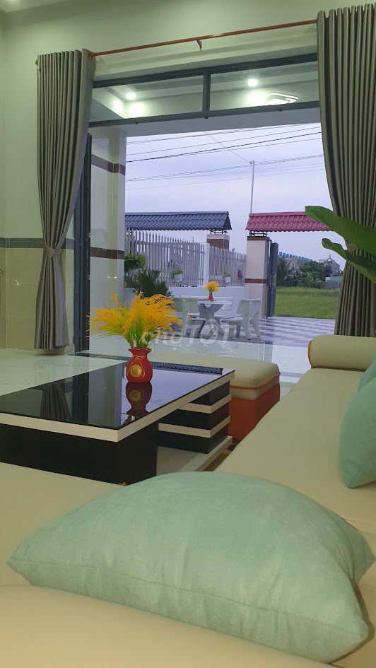 NHÀ VƯỜN MỚI XÂY DT ĐẤT 219M MỸ HẠNH BẮC, ĐỨC HÒA, LONG AN, GIÁ 2,5 TỶ. Mua bán nhà ở tại Huyện Đức Hòa Long An được đăng bởi NGUYỄN VĂN THẢO hình 2