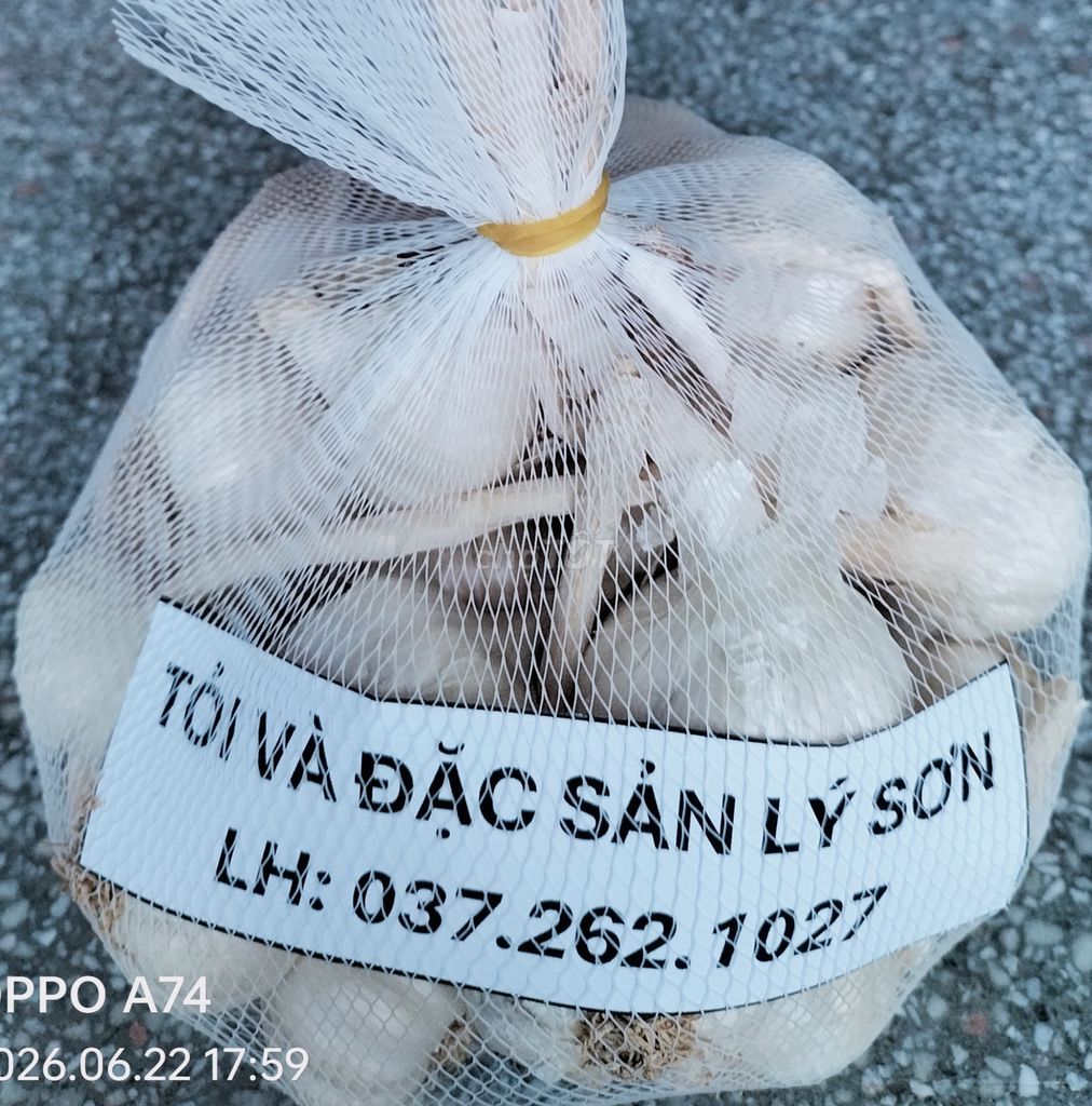 Tỏi Lý Sơn nhiều tép loại 1. Mua bán Đồ ăn, thực phẩm và các loại khác tại Thành phố Biên Hòa Đồng Nai được đăng bởi Chi Lý hình 1