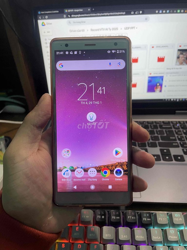 Sony Xperia XZ2 64GB Vàng hồng