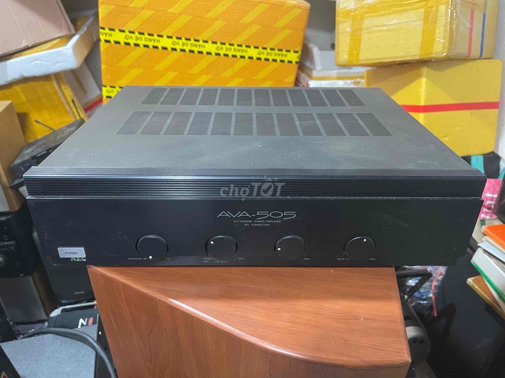 Amply NEC AVA-505 Đen Nhật Bản. Mua bán Tivi, Âm thanh tại Quận Tân Phú Tp Hồ Chí Minh được đăng bởi thế giới đồ cũ thanh lý hình 1
