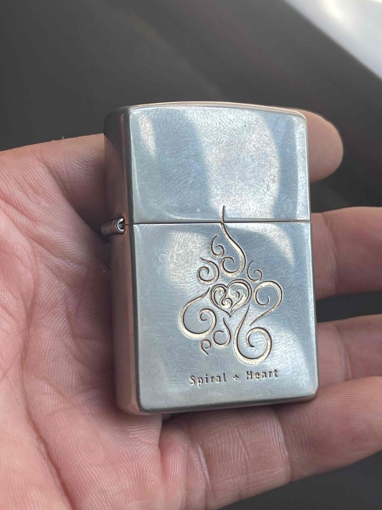 Bật lửa Zippo 02 Kim loại Bạc. Mua bán Đồ sưu tầm, đồ cổ tại Quận Thanh Khê Đà Nẵng được đăng bởi Võ Thành hình 1
