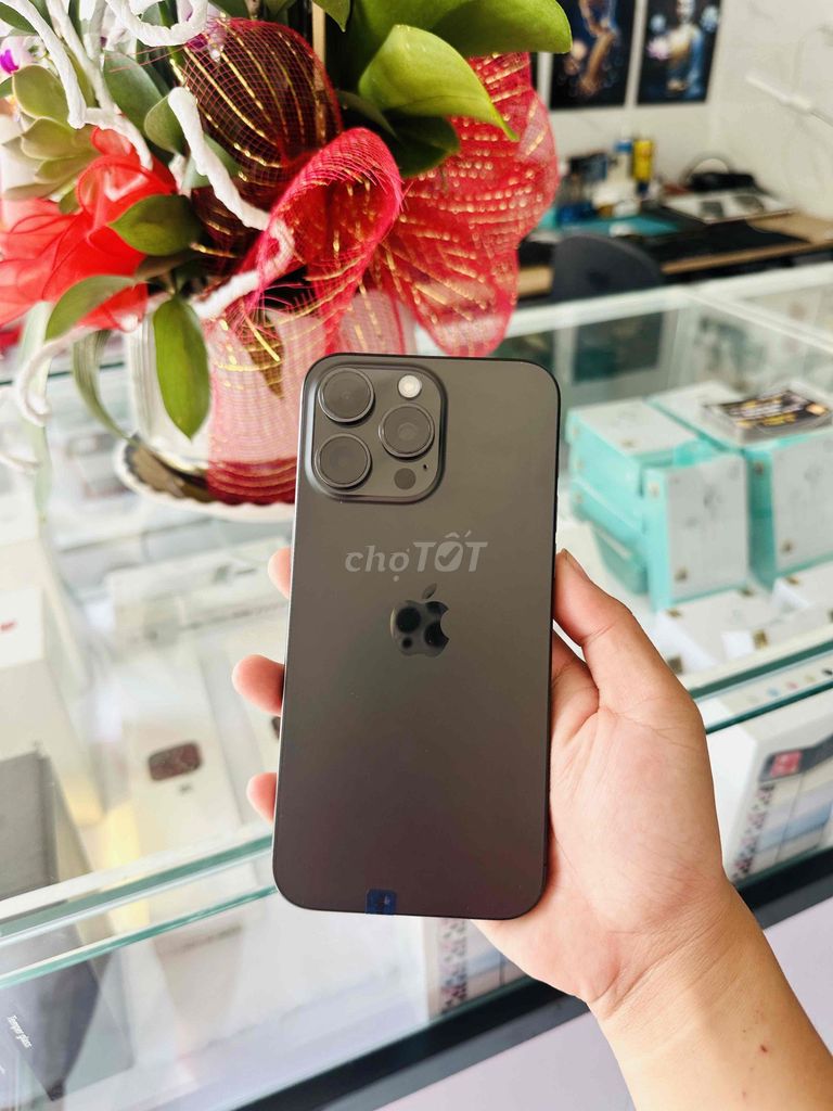 iPhone 15 Pro Max 256GB Đen Đã dùng. Mua bán Điện thoại tại Thị xã Phú Mỹ Bà Rịa - Vũng Tàu được đăng bởi Bi Táo hình 1