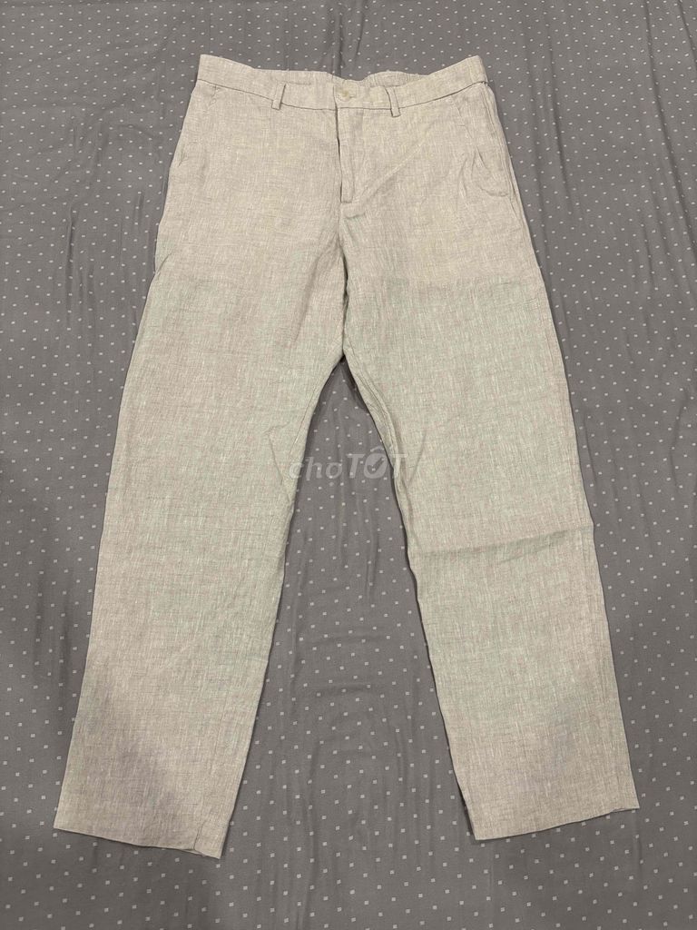 Quần dài Zara Linen size 31 chính hãng. Mua bán Quần áo tại Quận Long Biên Hà Nội được đăng bởi Tuấn Nguyễn hình 1