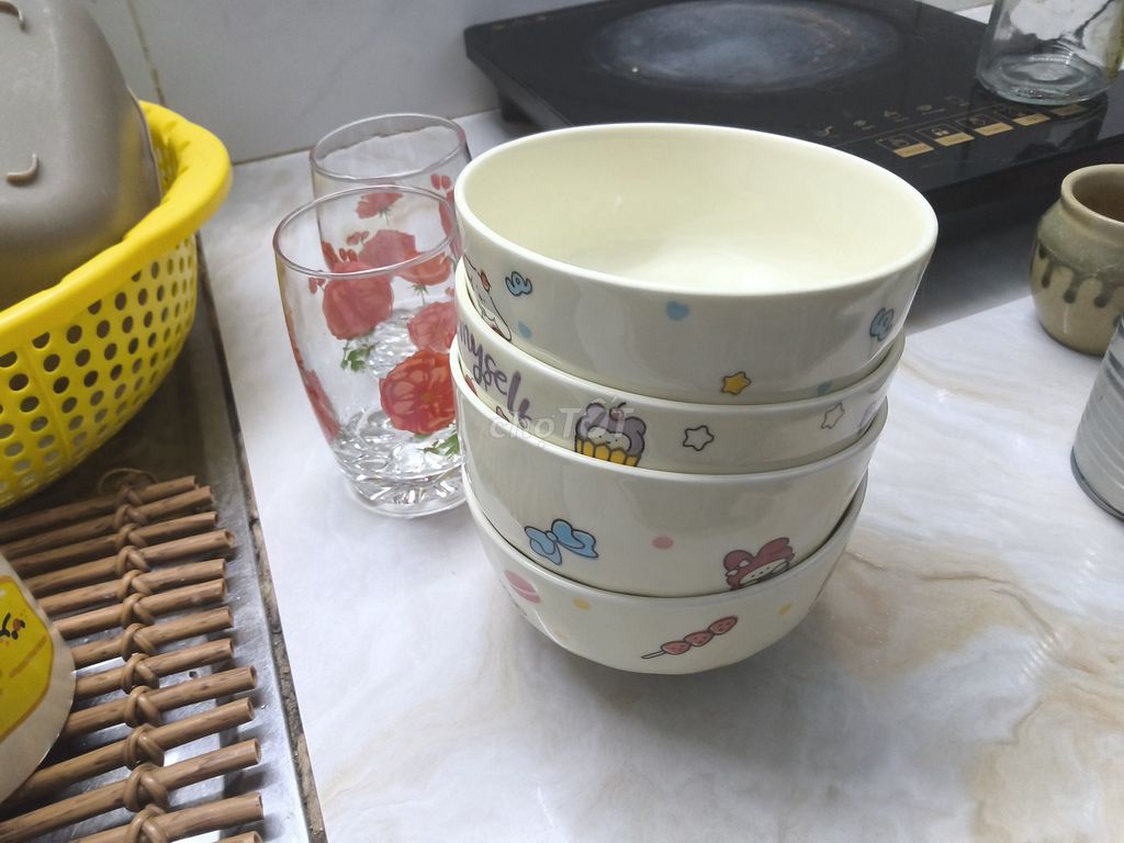 Bát ăn cơm Gốm sứ Trắng ngà. Mua bán Dụng cụ nhà bếp tại Quận Gò Vấp Tp Hồ Chí Minh được đăng bởi Thanh Lý dọn nhà giá rẻ hình 1