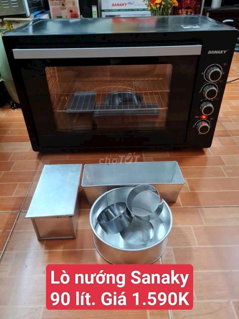 Thanh lý Lò nướng SANAKY 90 LÍT.còn mới 80%