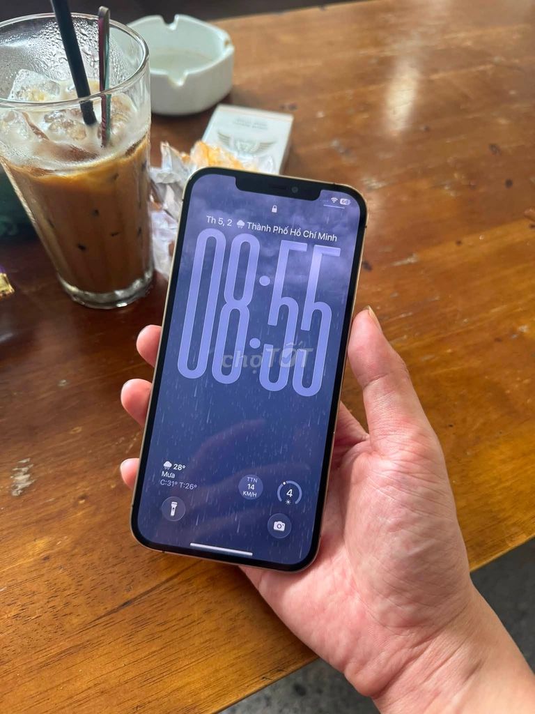Apple iPhone 12 Pro Max 128GB Vàng Đã qua sử dụng. Mua bán Điện thoại tại Quận 8 Tp Hồ Chí Minh được đăng bởi Hội Đồ Điện Tử hình 1