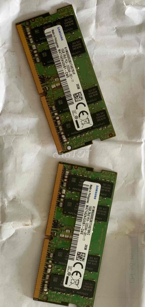 RAM DDR4 Samsung 2x 16GB 3200MHz. Mua bán Linh kiện (RAM, Card...) tại Thị xã Nghi Sơn Thanh Hóa được đăng bởi Hung  hình 1