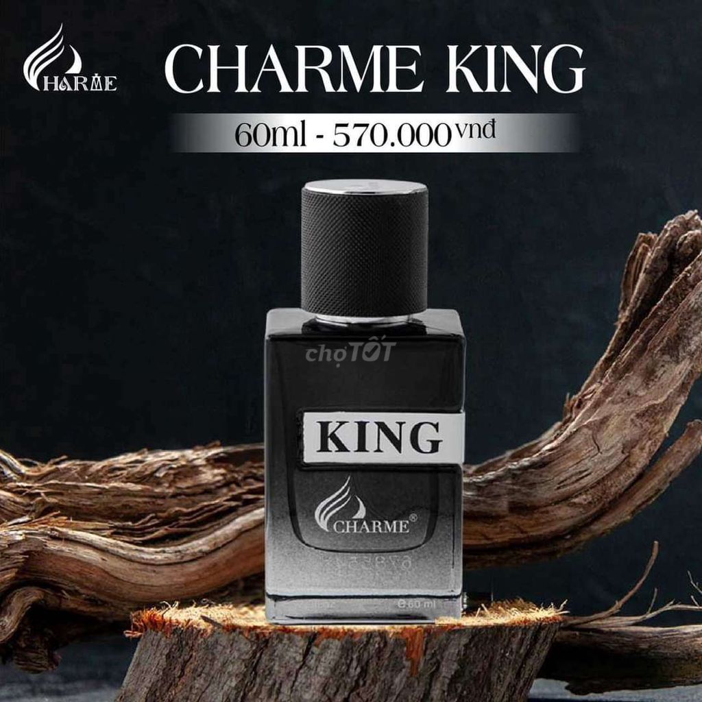 [CHÍNH HÃNG] NƯỚC HOA NAM CHARME KING 60ML