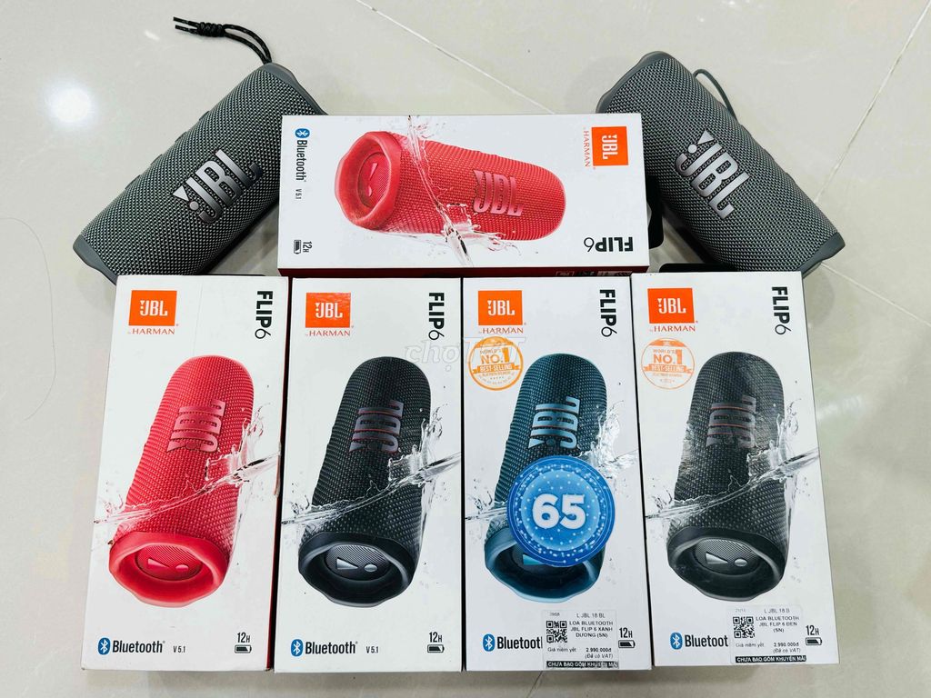 Loa JBL Flip 6 Mới 100% Nguyên Seal BH12T PGI