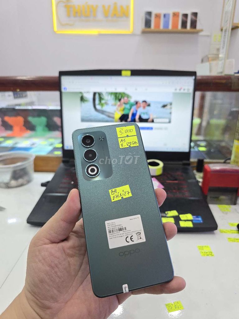 Oppo A5 2025 - 8/128gb. Mua bán Điện thoại tại Thành phố Long Xuyên An Giang được đăng bởi Facebook Cầm Đồ Thúy Vân hình 1
