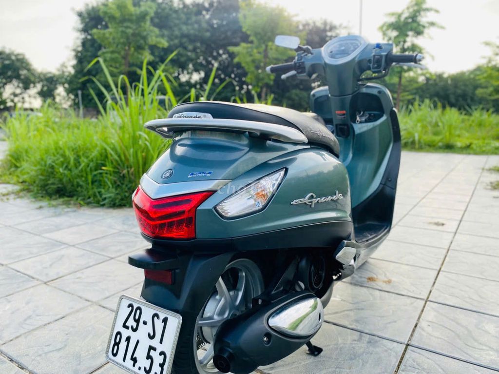 YAMAHA GRANDER XANH ĐÁ CHÍNH CHỦ BIỂN 29. Mua bán Xe máy tại Quận Nam Từ Liêm Hà Nội được đăng bởi MAI HÒA hình 4