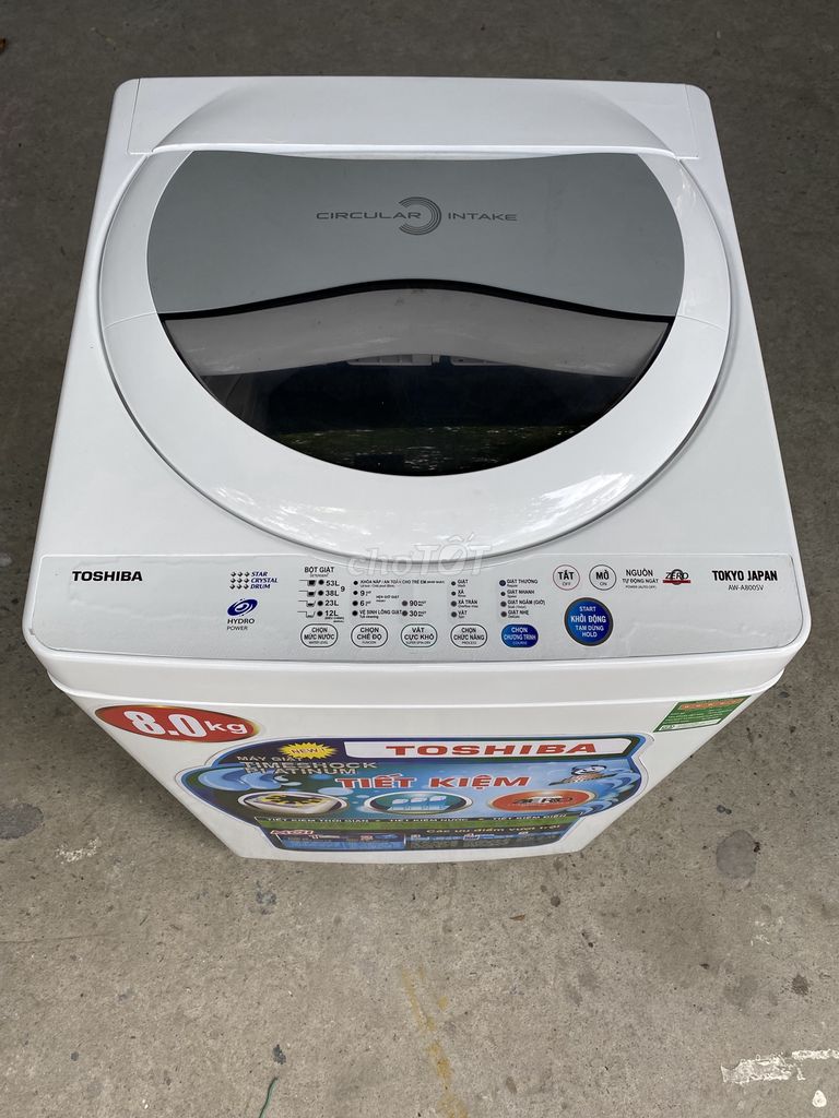 Thanh Lý Máy Giặt Lồng Đứng Toshiba 8kg Mới 90%