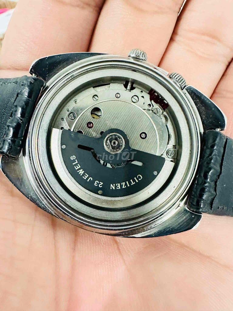 Đồng hồ nam Citizen auto 3 lịch size 40mm