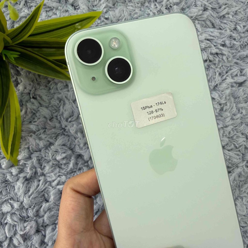 Apple iPhone 15 Plus 128GB Xanh lá Cận mới. Mua bán Điện thoại tại Quận Ngô Quyền Hải Phòng được đăng bởi lê thanh thuỷ hình 1