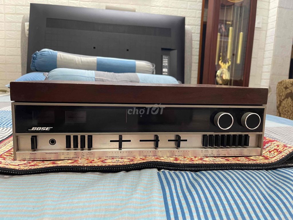 Amply Bose 550 Nâu Gỗ ( Made in Japan ) xuất Mỹ. Mua bán Tivi, Âm thanh tại Quận Bình Thạnh Tp Hồ Chí Minh được đăng bởi Lâm hình 1