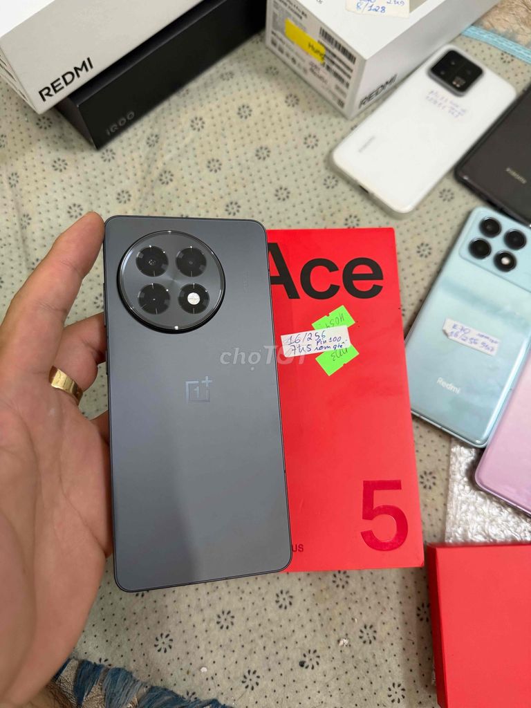 OnePlus 13R 16GB/256GB Xám. Mua bán Điện thoại tại Quận Tân Bình Tp Hồ Chí Minh được đăng bởi Nguyễn Thắng Mobile hình 1