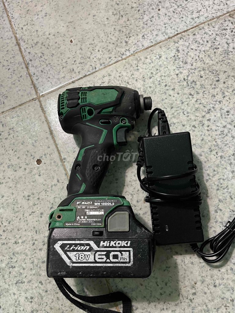 Máy khoan pin HiKOKI WH 18DDL2. Mua bán Đồ chuyên dụng, Giống nuôi trồng tại Thành phố Thủ Đức Tp Hồ Chí Minh được đăng bởi Luc hình 1
