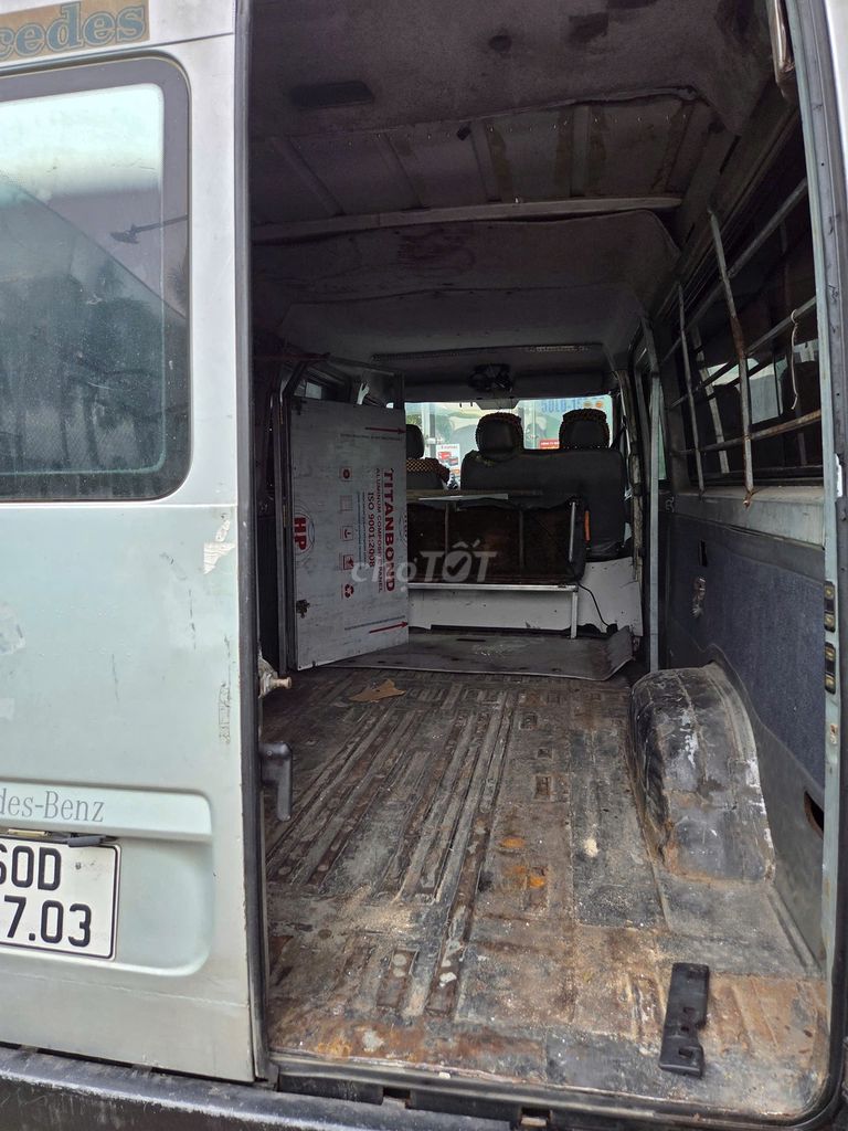 Mercedes Sprinter 2007 - Van 900kg giá tốt bán gấp. Mua bán Ô tô tại Thành phố Dĩ An Bình Dương được đăng bởi nguyenanhhcm hình 9