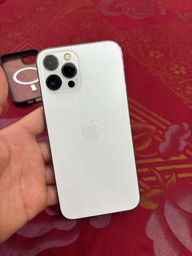 iPhone 12 Pro Max 128GB Trắng. Mua bán Điện thoại tại Quận Bình Tân Tp Hồ Chí Minh được đăng bởi Gấu Phạm hình 1