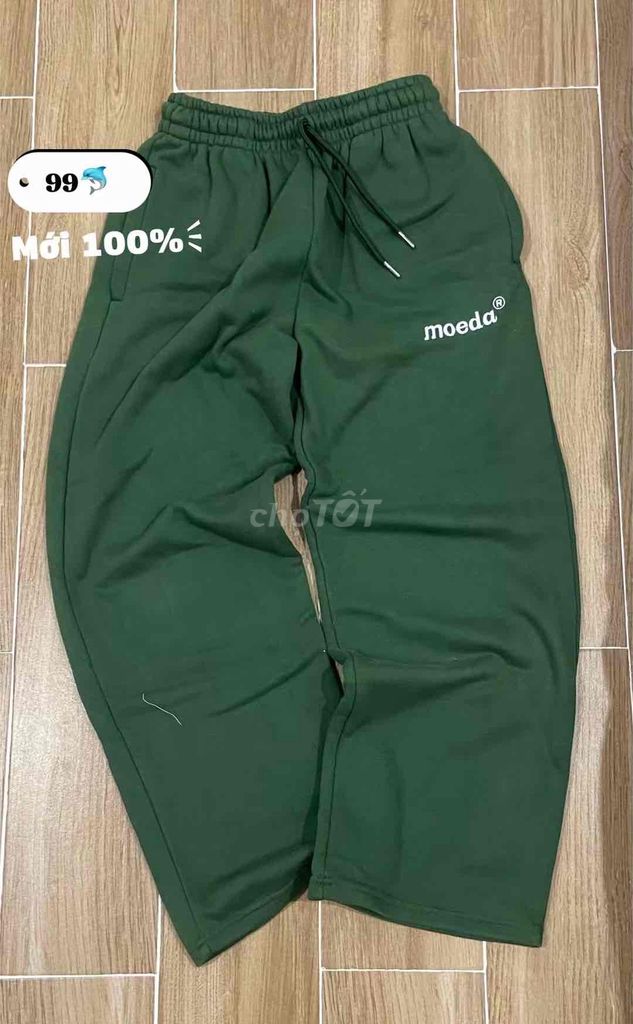Quần thể thao Moeda Unisex Thoáng khí Xanh rêu. Mua bán Quần áo tại Thành phố Phan Thiết Bình Thuận được đăng bởi Nguyễn Thi Kim Ngân hình 1