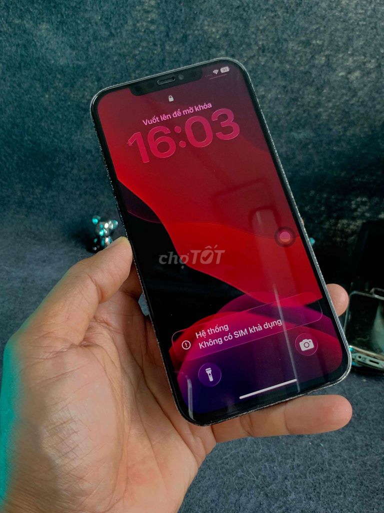 Bán iPhone 12 ProMax 256GB Xanh 87% (ko dùng sim). Mua bán Điện thoại tại Quận Hoàng Mai Hà Nội được đăng bởi VANH AT Mobile Hitech 766 Trương Định HN hình 1