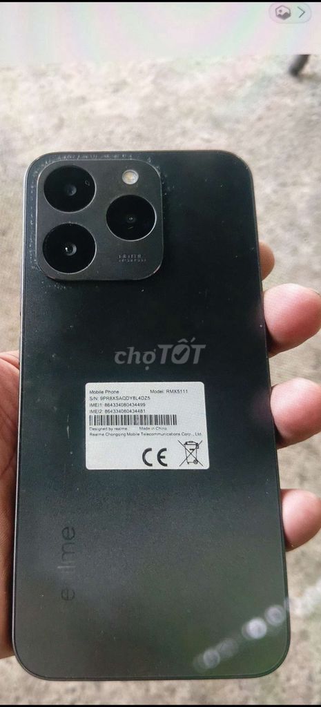 Realme 15T 8GB/256GB Đen hàng cty còn bảo hành dài. Mua bán Điện thoại tại Quận Bình Tân Tp Hồ Chí Minh được đăng bởi Nguyễn Đức  hình 1