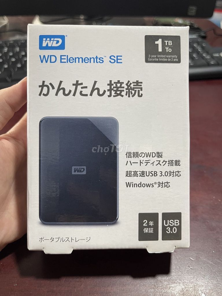 ổ cứng di động 1tb wd hàng mới 100%. Mua bán Linh kiện (RAM, Card...) tại Thành phố Rạch Giá Kiên Giang được đăng bởi Máy Tính Kiên Giang hình 1