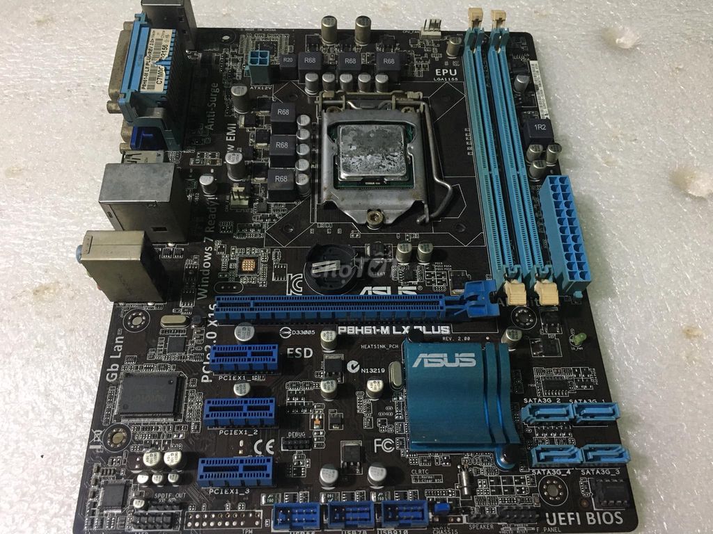 Combo main Asus H61 + CPU core i5 2600s