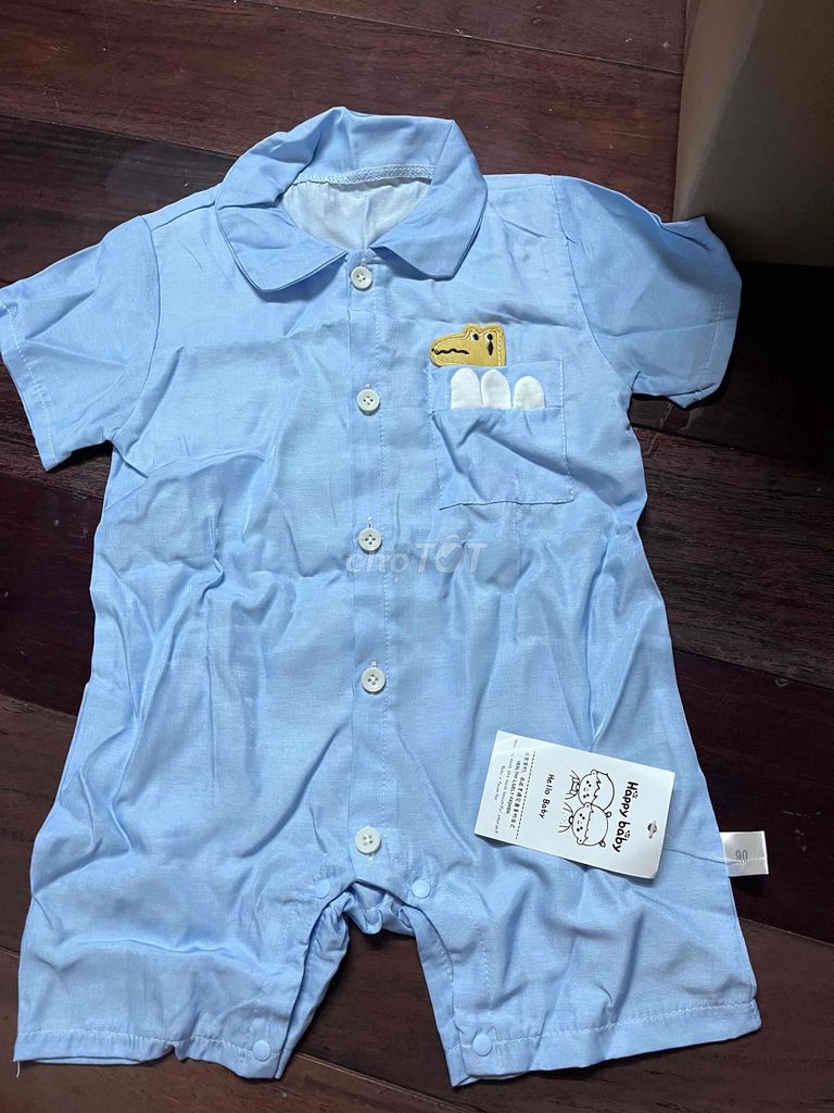 Áo liền quần Happy Baby Trẻ nhỏ size 90. Mua bán Mẹ và bé tại Quận 8 Tp Hồ Chí Minh được đăng bởi Tạ Thị Kim Tiếng  hình 1