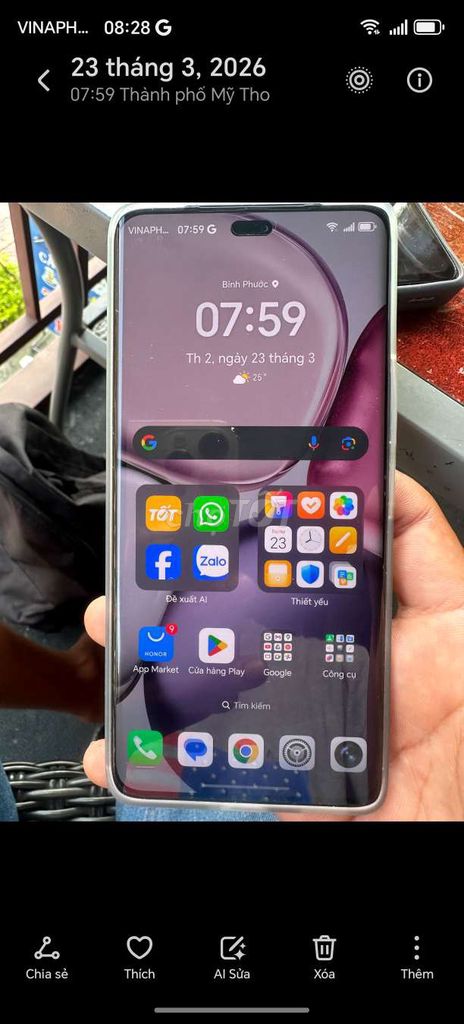 Honor X9c 12GB/256GB Đã sử dụng. Mua bán Điện thoại tại Thành phố Mỹ Tho Tiền Giang được đăng bởi Đammêcôngngệ hình 1