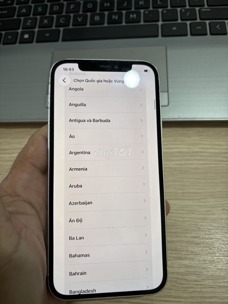 Apple iPhone 12 128GB Trắng. Mua bán Điện thoại tại Thành phố Thuận An Bình Dương được đăng bởi lê xuân ngọc hình 1