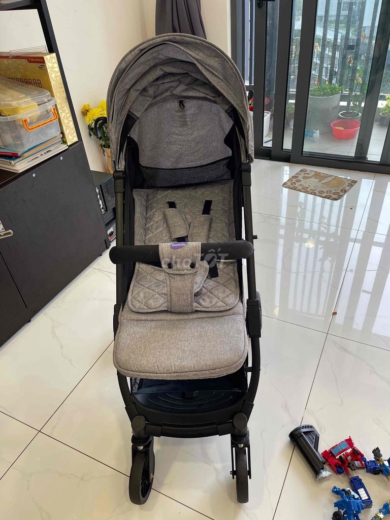 Xe đẩy em bé Mustela Xám Sơ sinh. Mua bán Mẹ và bé tại Quận Gò Vấp Tp Hồ Chí Minh được đăng bởi Nhím hình 1