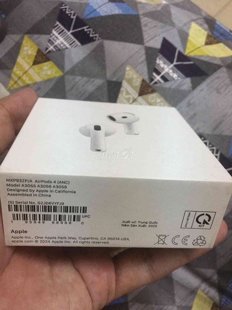 Tai nghe Bluetooth Apple AirPods 4 ANC Trắng. Mua bán Tivi, Âm thanh tại Quận 7 Tp Hồ Chí Minh được đăng bởi Dương hình 1
