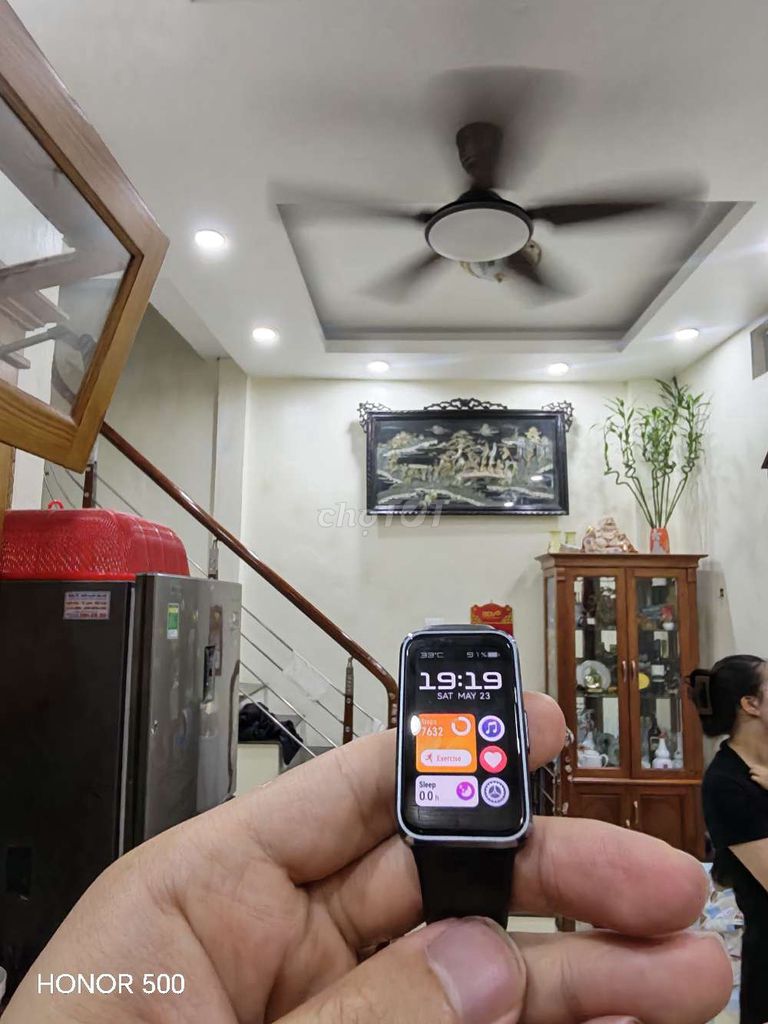 Huawei Band 10 Đen Mới 99%. Mua bán Thiết bị đeo thông minh tại Huyện Gia Lâm Hà Nội được đăng bởi Nhật Hải hình 1