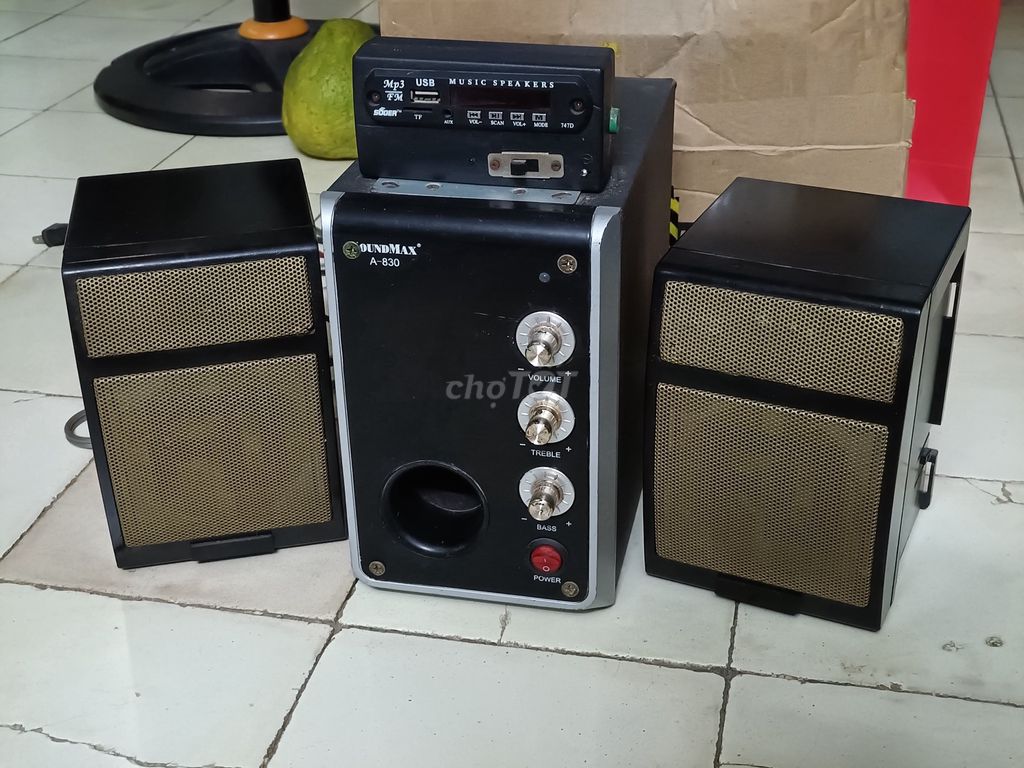 Loa Soundmax A-830 Đen. Mua bán Tivi, Âm thanh tại Quận 5 Tp Hồ Chí Minh được đăng bởi Anh Ky hình 1