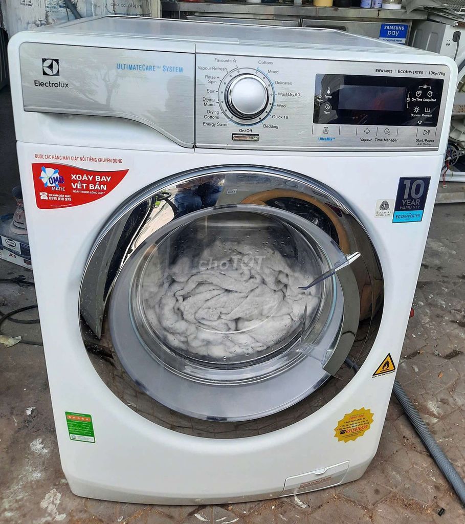 Máy giặt Electrolux EWW1023 10kg. Mua bán Máy giặt tại Thành phố Thủ Đức Tp Hồ Chí Minh được đăng bởi Thanh Thiện hình 1
