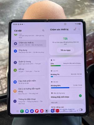 Samsung Galaxy Z Fold 3 512GB Đen Hàn Quốc