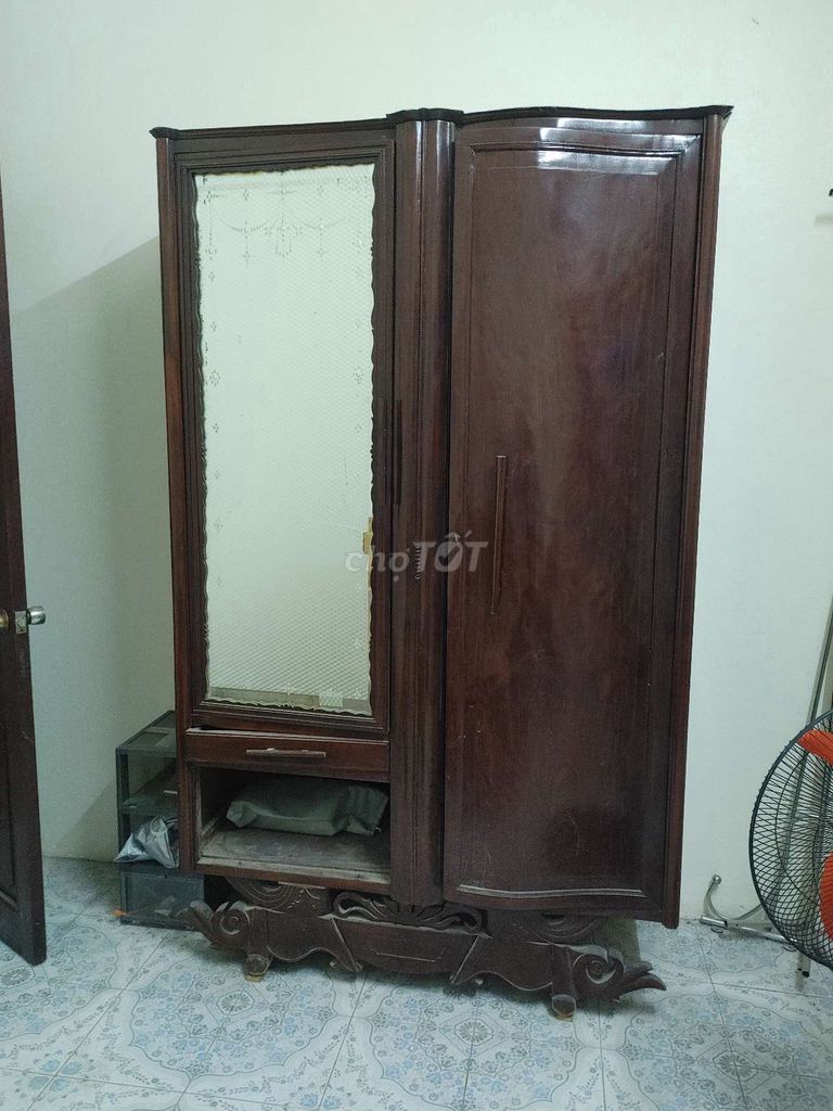 Tủ quần áo gỗ lim. Mua bán Tủ, kệ gia đình tại Thành phố Thanh Hóa Thanh Hóa được đăng bởi đu đủ hình 1