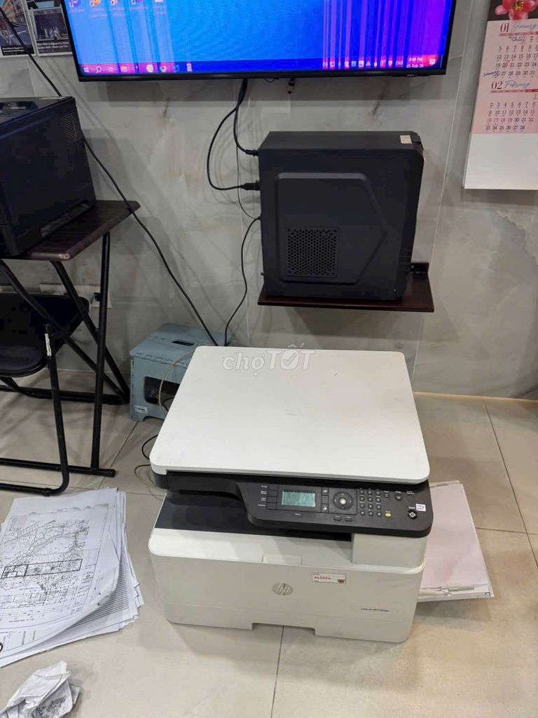 Máy in đa chức năng HP 436n. Mua bán Đồ dùng văn phòng tại Quận Bình Tân Tp Hồ Chí Minh được đăng bởi Trung mayin maytinh camera hình 1