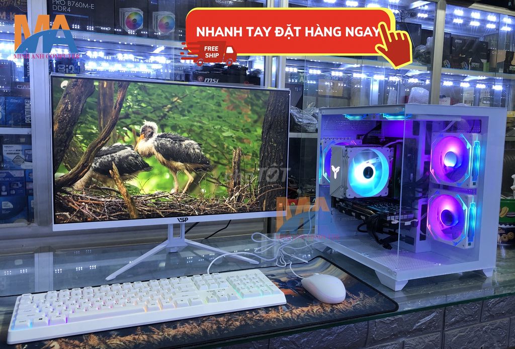 Bộ PC i5 đời cao chiến game, đồ hoạ mượt. BH 12T. Mua bán Máy tính để bàn tại Quận Bắc Từ Liêm Hà Nội được đăng bởi Nguyễn Ngọc Khánh hình 1