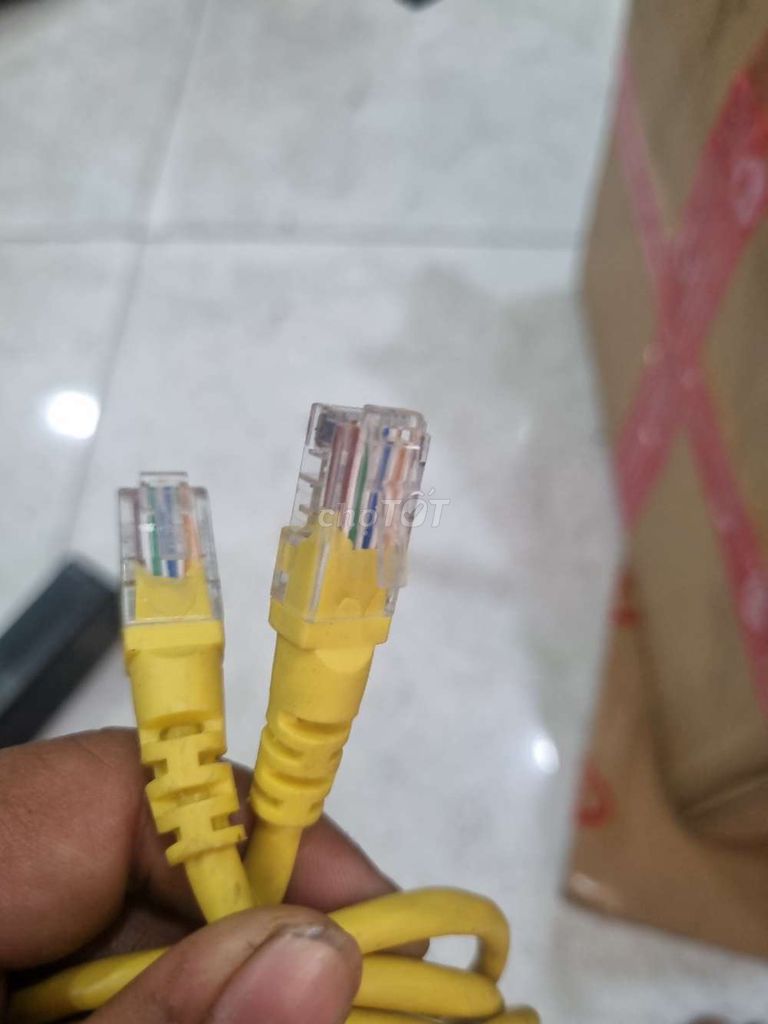 Cáp mạng Vàng Nhựa. Mua bán Phụ kiện (Màn hình, Chuột...) tại Quận Tân Bình Tp Hồ Chí Minh được đăng bởi Phạm Văn Thành hình 1