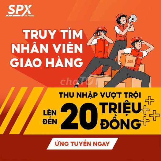 NHƠN TRẠCH - ĐỒNG NAI TUYỂN 10 SHIPPER