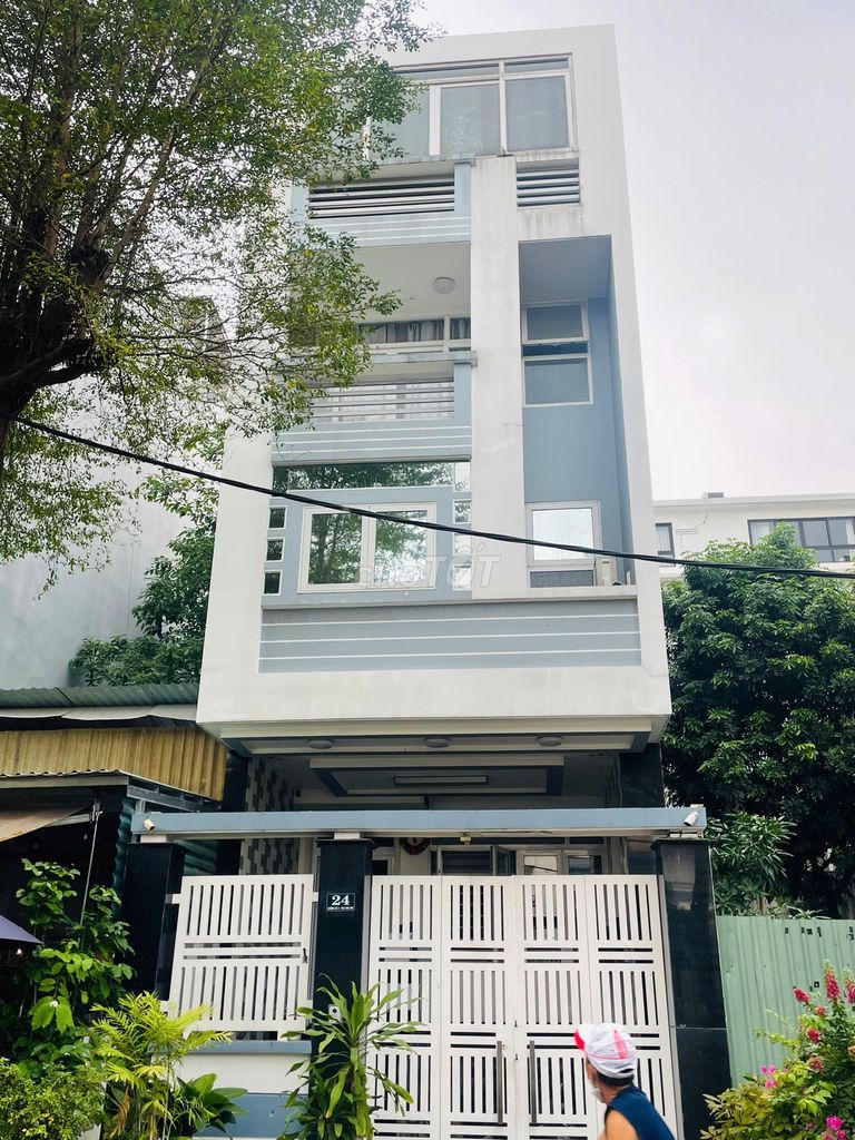 Nhà 5x20m Hầm 4 Tầng Đường 2 Khu kim sơn P Tân Phong Q7. 