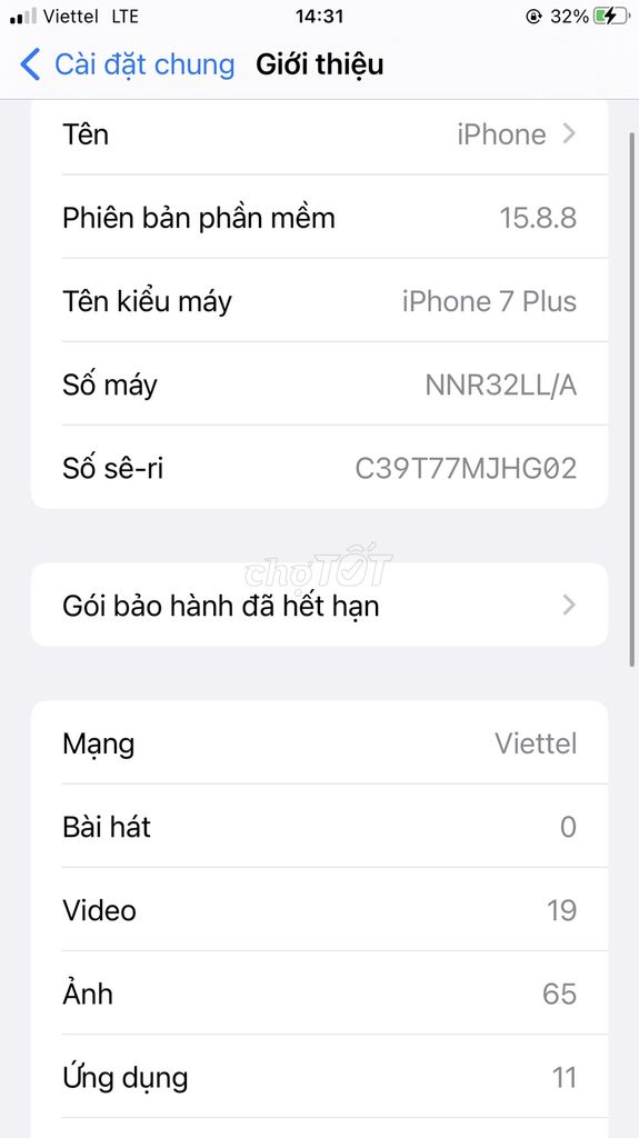 Apple iPhone 7 Plus Nguyên zin. Mua bán Điện thoại tại Huyện Bạch Thông Bắc Kạn được đăng bởi Phuong Loan hình 1