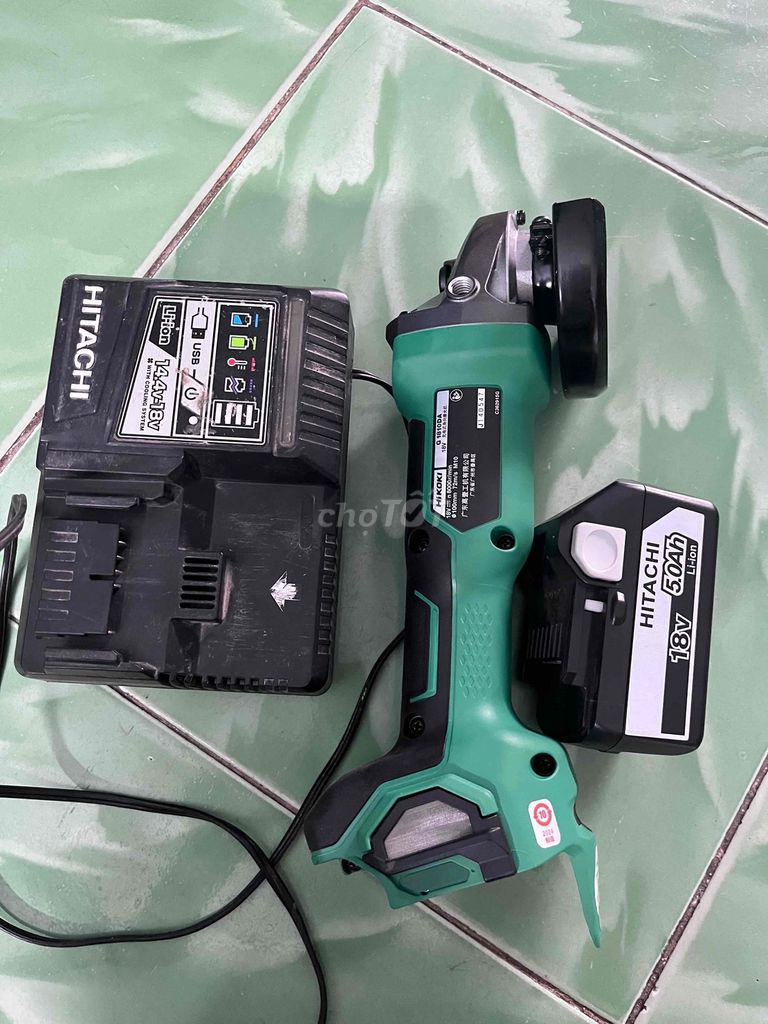 Máy cắt pin Hitachi Không than 18V Xanh lá. Mua bán Đồ chuyên dụng, Giống nuôi trồng tại Thành phố Thuận An Bình Dương được đăng bởi Điện máy pin hình 1
