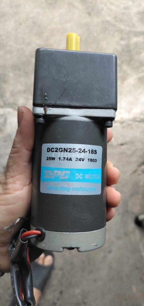 Motor DC 24v hộp số